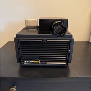 Bell & Howell CP40 Vintage Black Film/Slide Projector
